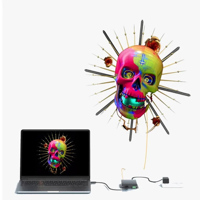 3D HDMI Holographic Fan Hologram Display 150cm 180cm 30