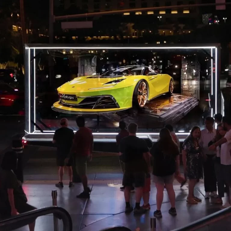 Moving 3D Advertising Visibility Demo1